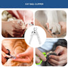 LED Pet Nail Clippers with Safety Guard and Rotary File