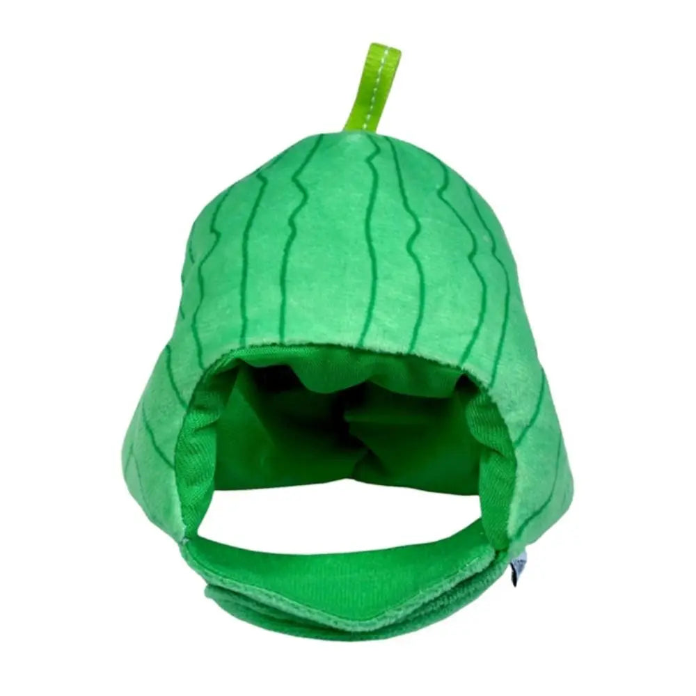 Fruit-Shaped Plush Pet Hat for Cats and Small Dogs