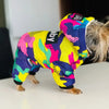 Mono de Algodón Acogedor para Perro con Capucha Impermeable