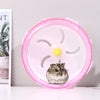 Quiet Hamster Exercise Flying Saucer Wheel with Steel Axle