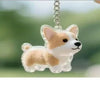 Pet Memorial Fur Keepsake Keychain Pendant