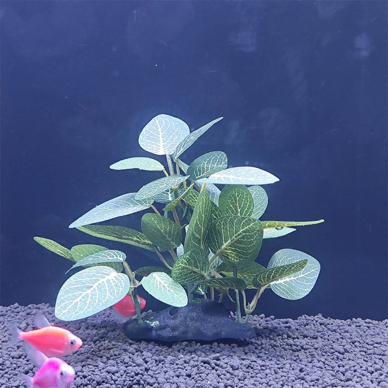 Artificial Aquarium Plant Decor - Turtle Tree Trunk Plastic