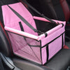 Double-Walled Pet Car Seat with Mesh Storage