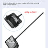 Racleur de verre d'aquarium extensible