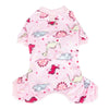 Soft Cotton Dog Pajamas for Small Breeds