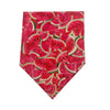 Summer Fruit Print Cotton Dog Bandana