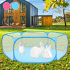 Portable Pet Playpen with Mesh Sides
