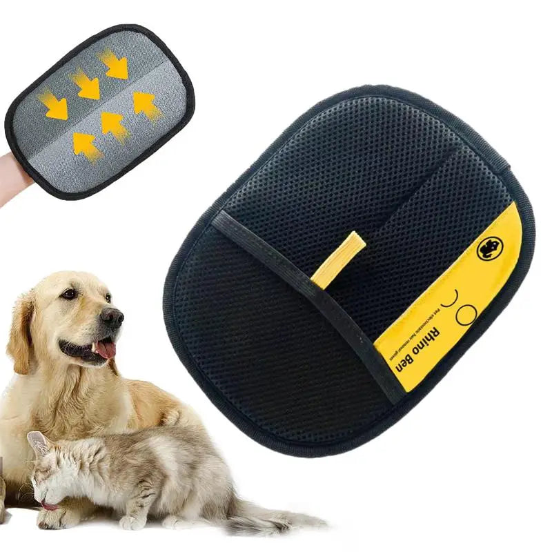 Electrostatic Pet Hair Removal Gloves for Cats and Dogs