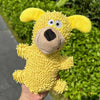 Soft Plush Squeaky Dog Toy for Teething Puppies and Small Dogs