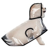 Transparent Waterproof Dog Raincoat for Medium to Large Dogs