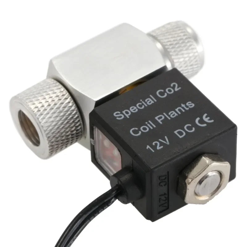 12V DC Magnetventil für Aquarium-CO₂-Systeme