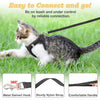 Entkommungssicheres Katzen-Geschirr mit reflektierender Leine