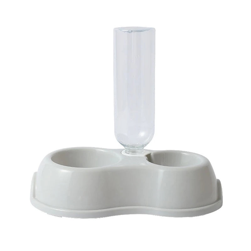 Automatic Pet Feeding Bowl with Water Dispenser