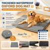 1680D Oxford Waterproof Dog Bed Mat with Sponge Cushion