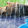Anti-Slip Dog Splash Pad with Sprinkler for Summer Water Play
