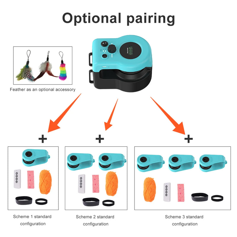 Interactive Cat Treadmill with Remote Control