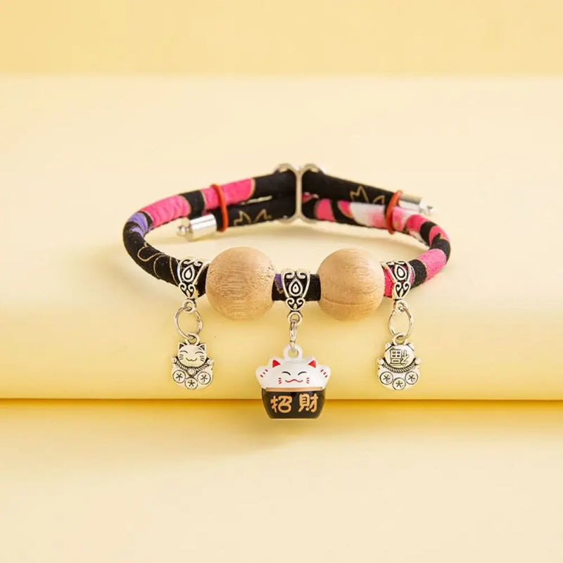 Collar Antipulgas y Garrapatas de Madera de alcanfor natural para mascotas