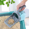 Cat Litter Scoop with Integrated Waste Bag Holder