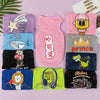 Breathable Mesh Pet Vest with Cute Cartoon Print
