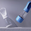 Tragbare 2-in-1 Haustier-Wasserflasche mit Schale