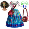 Floral Print Princess Dress for Girls, Inspired by Mirabel
