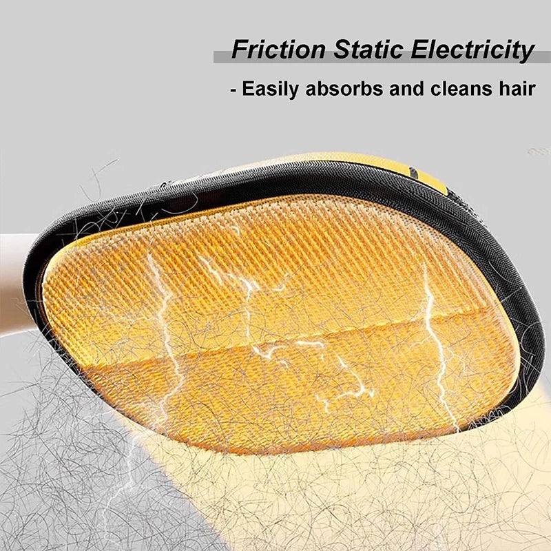 Electrostatic Pet Hair Removal Gloves for Cats and Dogs
