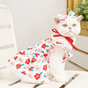 Floral Summer Princess Dress for Small Dogs and Cats