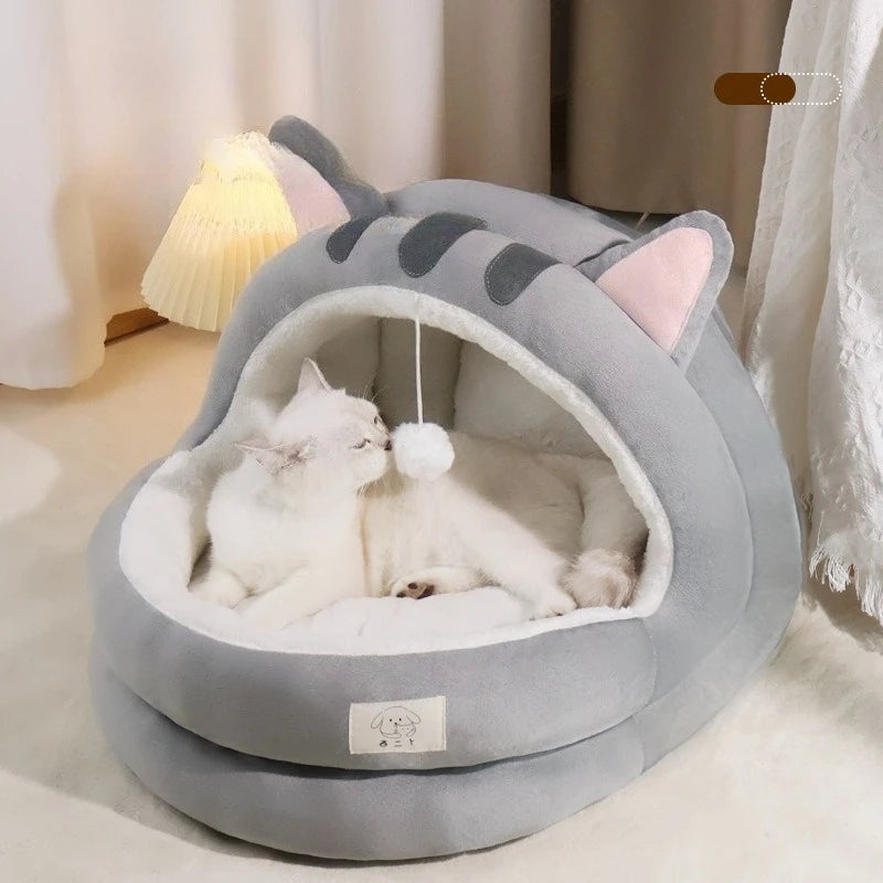 Niche Semi-Fermée pour Animaux avec Motif Panda