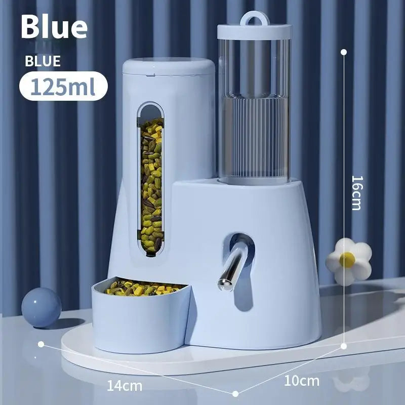 2-in-1 Automatic Hamster Feeder and Water Dispenser