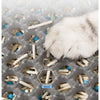Waterproof Double-Layer Cat Litter Mat with Non-Slip Base