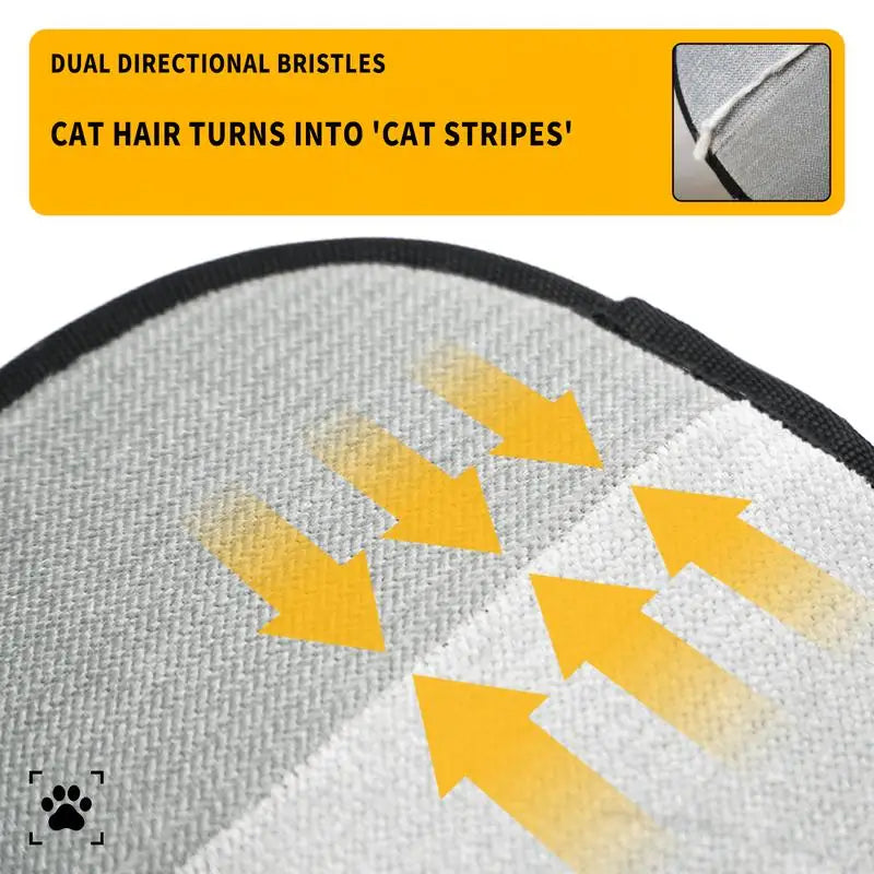 Pet Hair Removal Glove with Two-Way Brush for Cats, Dogs, and Furniture