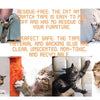 Cat Scratch Deterrent Tape for Furniture - Transparent Self-Adhesive