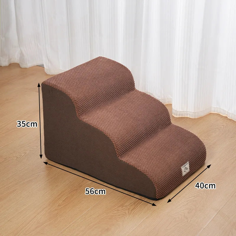 Detachable Washable Pet Stairs for Bed & Sofa