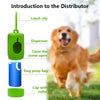Photodegradable Dog Poop Bags with Dispenser - Extra Thick, Leak-Proof, Scented