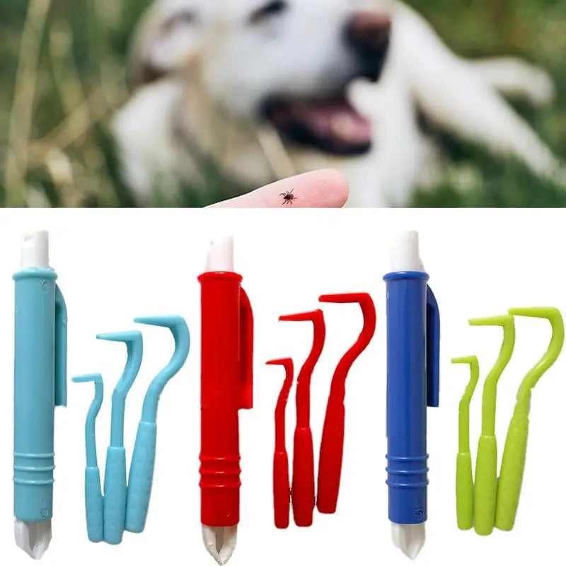 Kit de Herramientas para Retirar Garrapatas de Mascotas