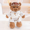 Cozy Pajama Bear Plush with Sleep Mask
