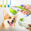 Long-Handle Pet Bathing Brush with Liquid Dispenser