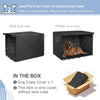 Heavy Duty Dog Crate Cover for 42-Inch Wire Kennels – Black