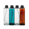 Kit de Bouteilles pour Pompe Doseuse d'Aquarium avec Support en Acier Inoxydable