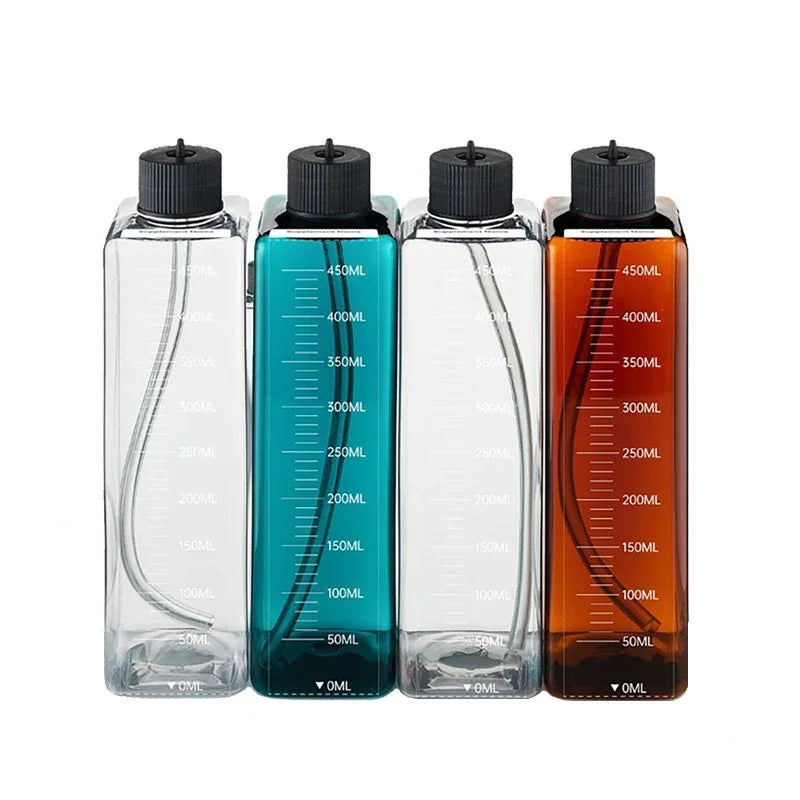 Kit de Bouteilles pour Pompe Doseuse d'Aquarium avec Support en Acier Inoxydable