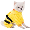 Mono con Capucha de Forro Polar para Mascota