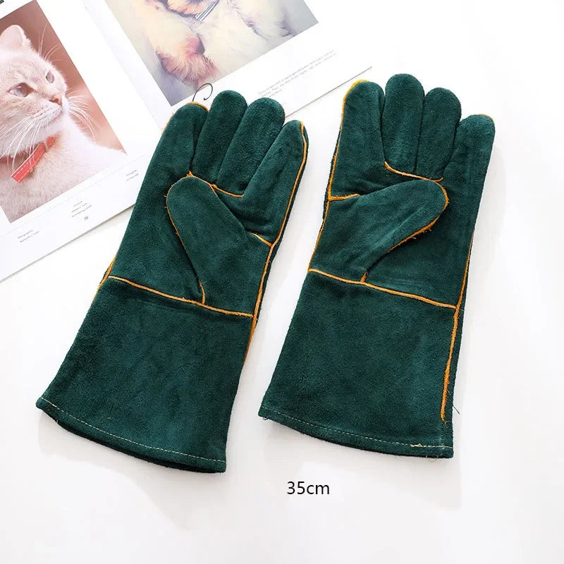 Guantes de Entrenamiento para Mascotas Resistentes a las Mordeduras