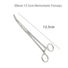 Stainless Steel Locking Hemostatic Forceps with Serrated Jaws