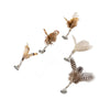 Interactive Cat Feather Toy with Bell