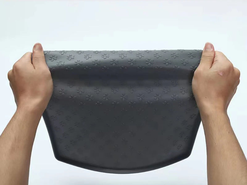 Alfombrilla de Silicona Impermeable para Alimentación de Mascotas