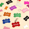 Personalized Bone-Shaped Pet ID Tag with Custom Engraving