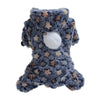 Soft Flannel Dog Coat for Cold Weather