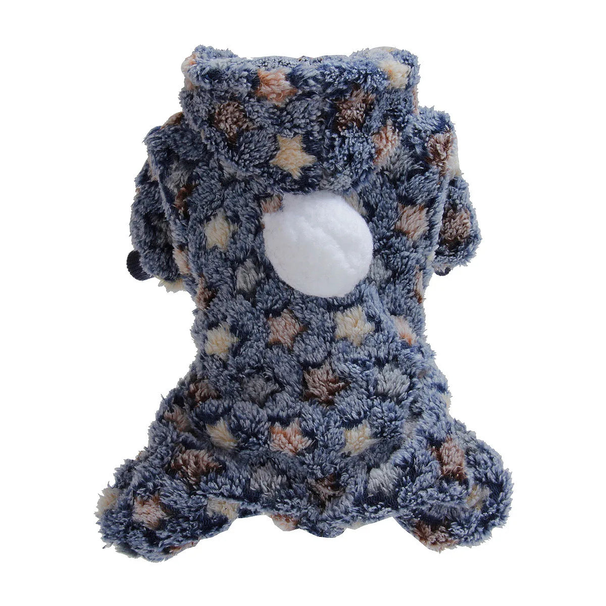 Soft Flannel Dog Coat for Cold Weather