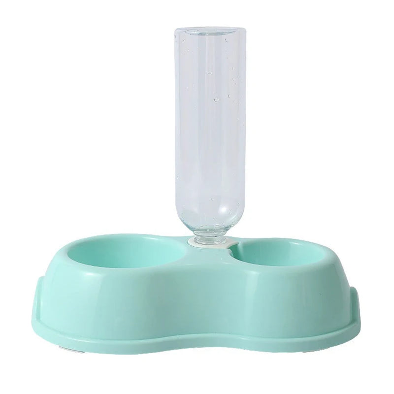 Automatic Pet Feeding Bowl with Water Dispenser