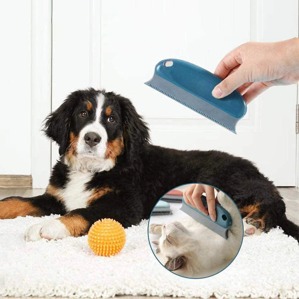 Pet Hair Remover Brush for Car, Furniture, and Carpet